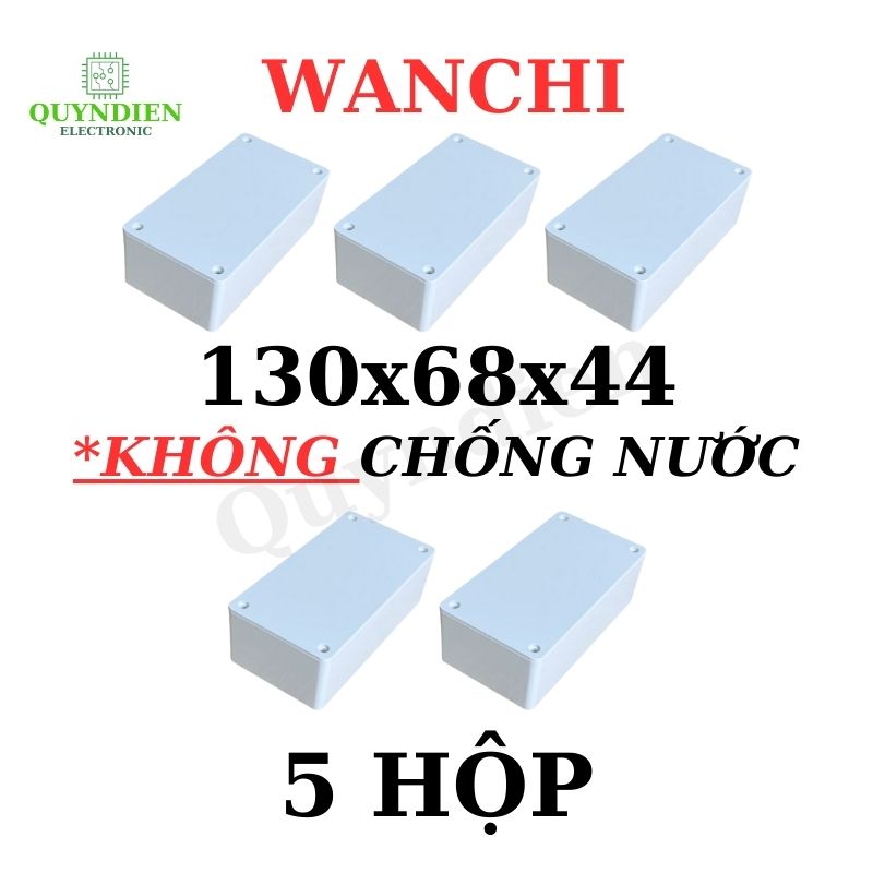 Hộp Nhựa ABS WANCHI 130x68x44mm Màu Trắng