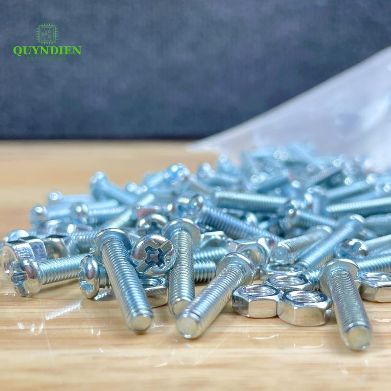 Ốc Vít M4x20mm Có Kèm Tán