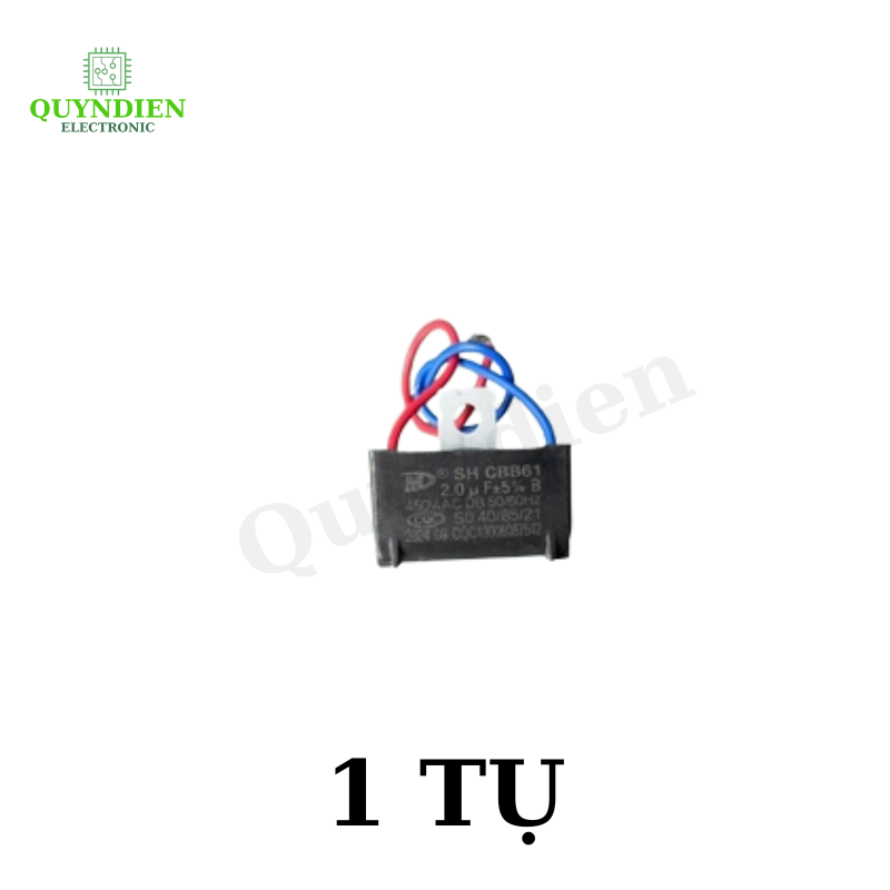 Tụ điện kapa tụ đề tụ ngậm tụ quạt 2uf 450V.AC có Bass