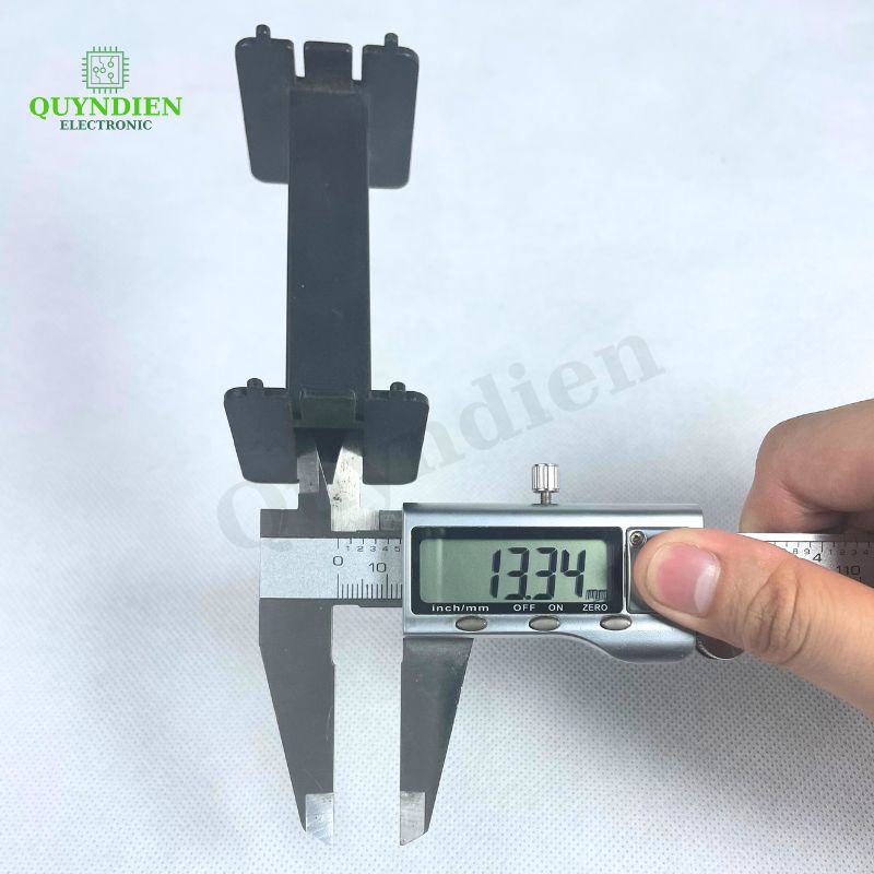 Lõi Nhựa Vuông Dài 78mm Quấn Cuộn Cảm Phân Tần Loa - Màu Trắng Trong
