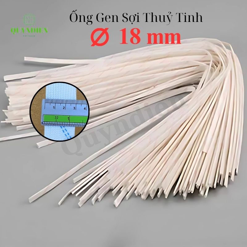 Ống gen cách điện sợi thủy tinh size 18mm