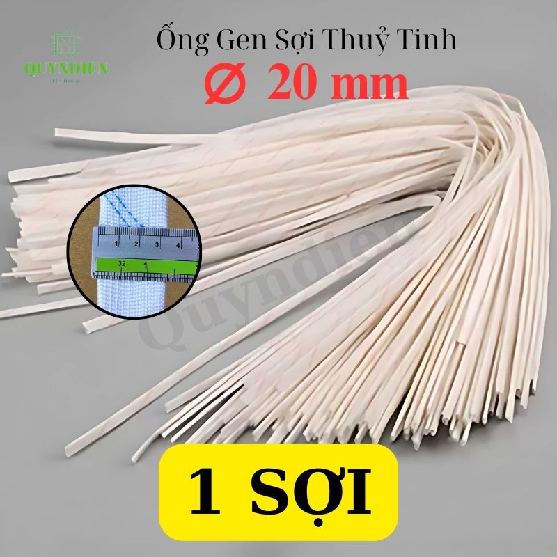 Ống gen cách điện sợi thủy tinh size 20mm