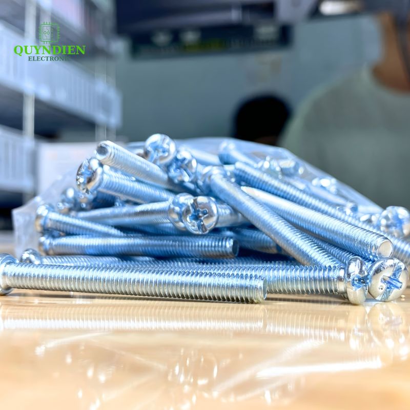 Ốc vít kèm tán M5x50mm túi 100 con