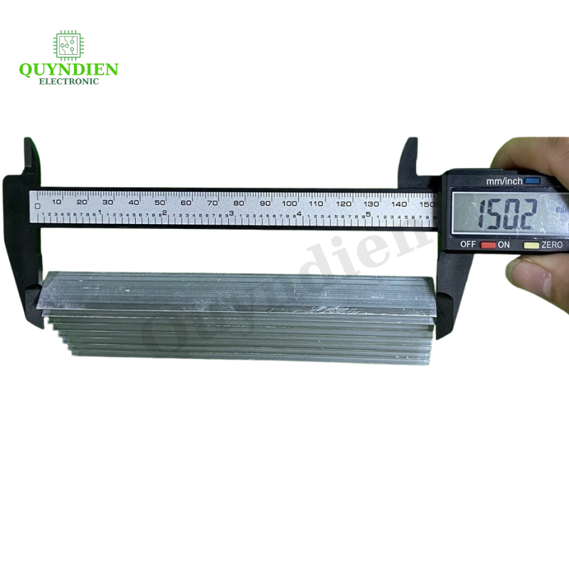 Nhôm tản nhiệt 8 cánh 150x43x17mm