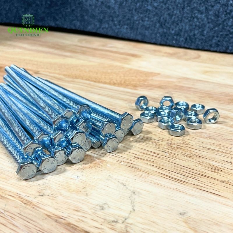 Ốc Vít M6x120mm Có Kèm Tán
