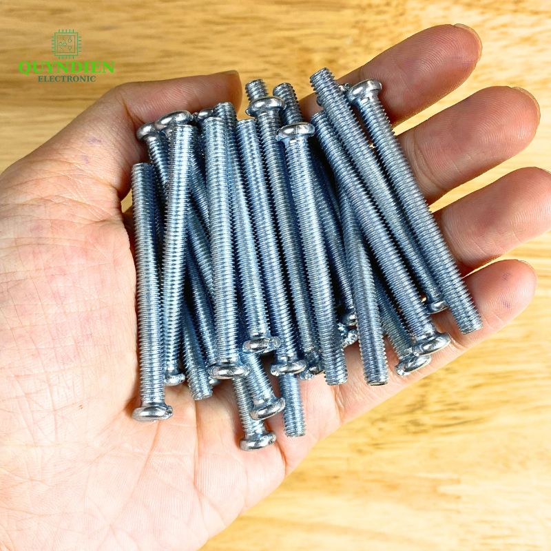 Ốc vít kèm tán M5x50mm túi 100 con