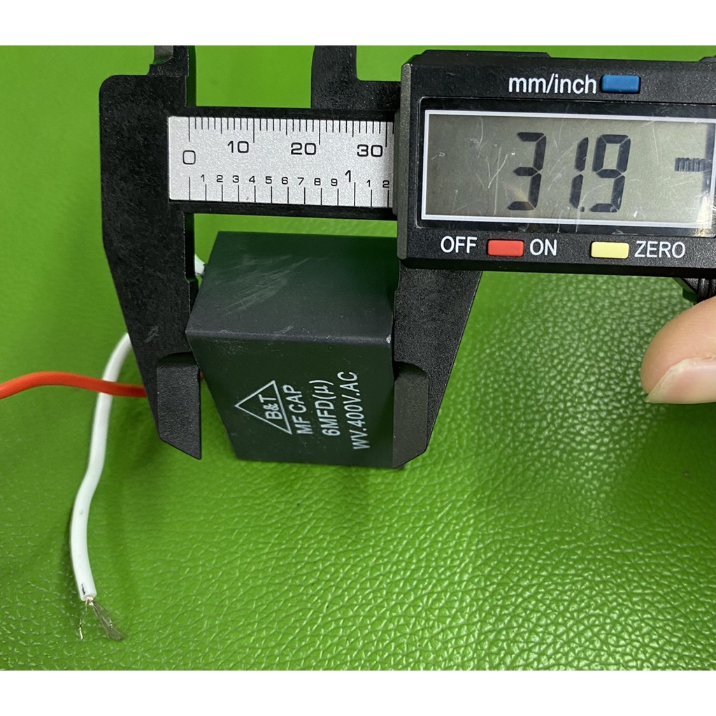 Tụ điện kapa tụ đề tụ ngậm tụ quạt 6uf 400V.AC B&T
