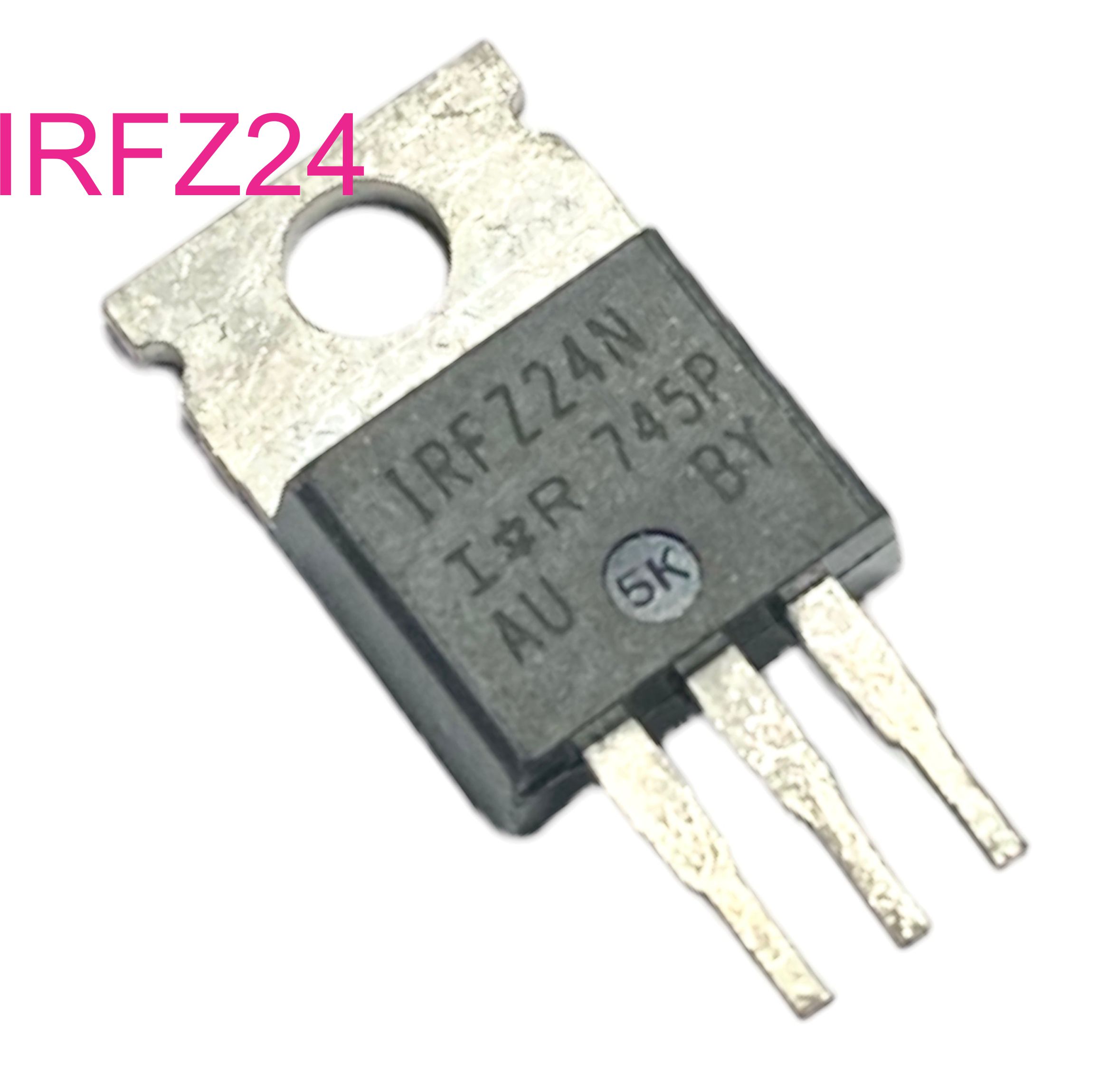 Mosfet IRF9Z24 IRFZ24 Kiểu chân TO220, Điện áp 55v 12A Hàng Tháo Máy