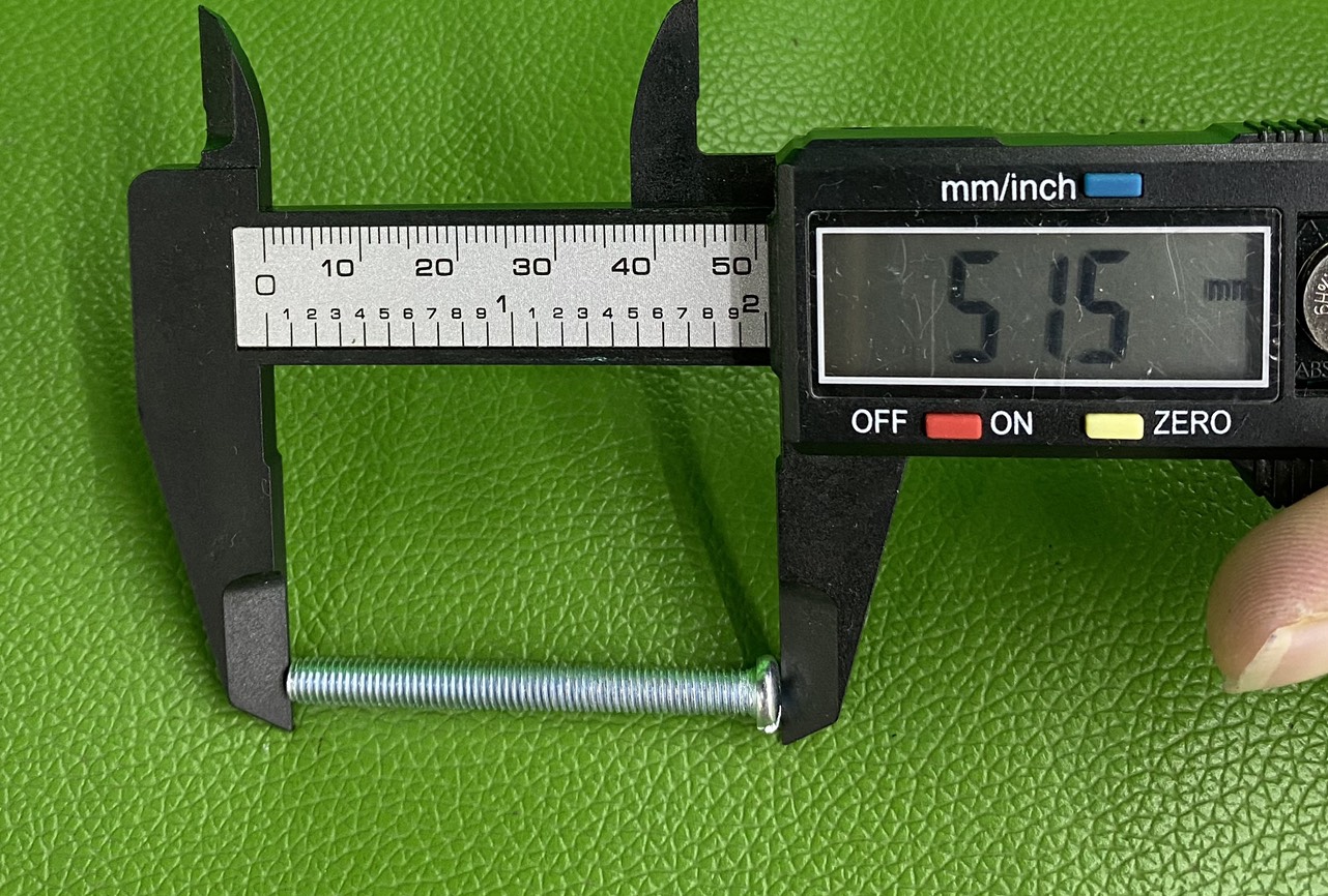 Bulong ốc vít 5ly + tán, ốc vít tán m5 bắt tanpo biến áp (phi 5mm dài 5cm, 6cm, 7cm, 8cm) Combo 4 con