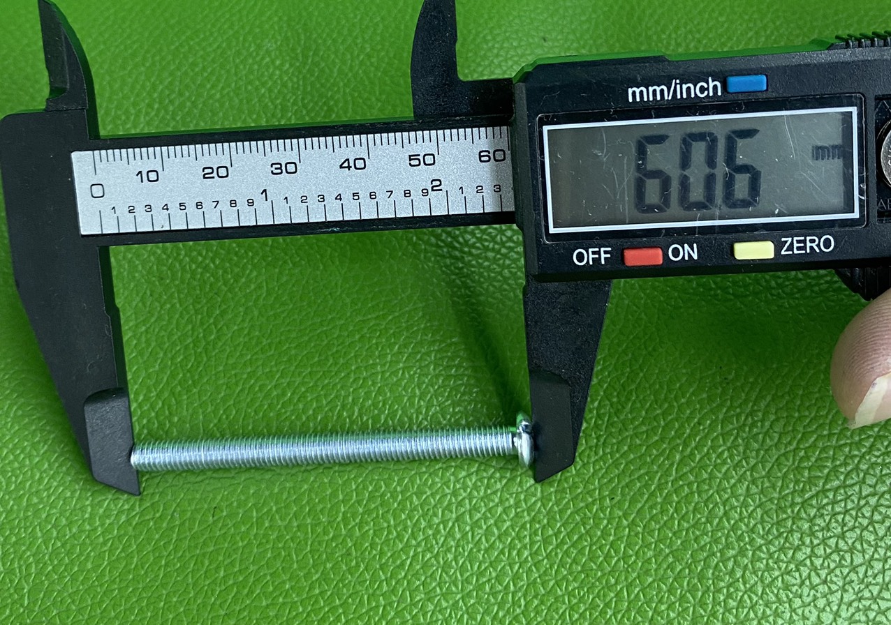 Bulong ốc vít 5ly + tán, ốc vít tán m5 bắt tanpo biến áp (phi 5mm dài 5cm, 6cm, 7cm, 8cm) Combo 4 con