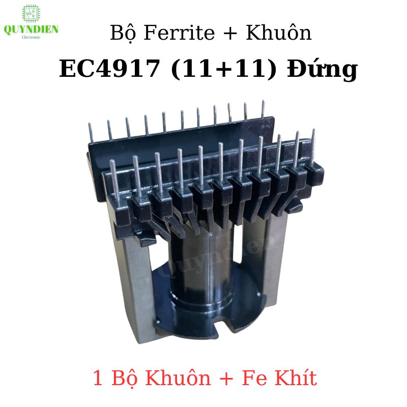 Lõi Biến áp xung EC4917 Tròn đứng (11+11)