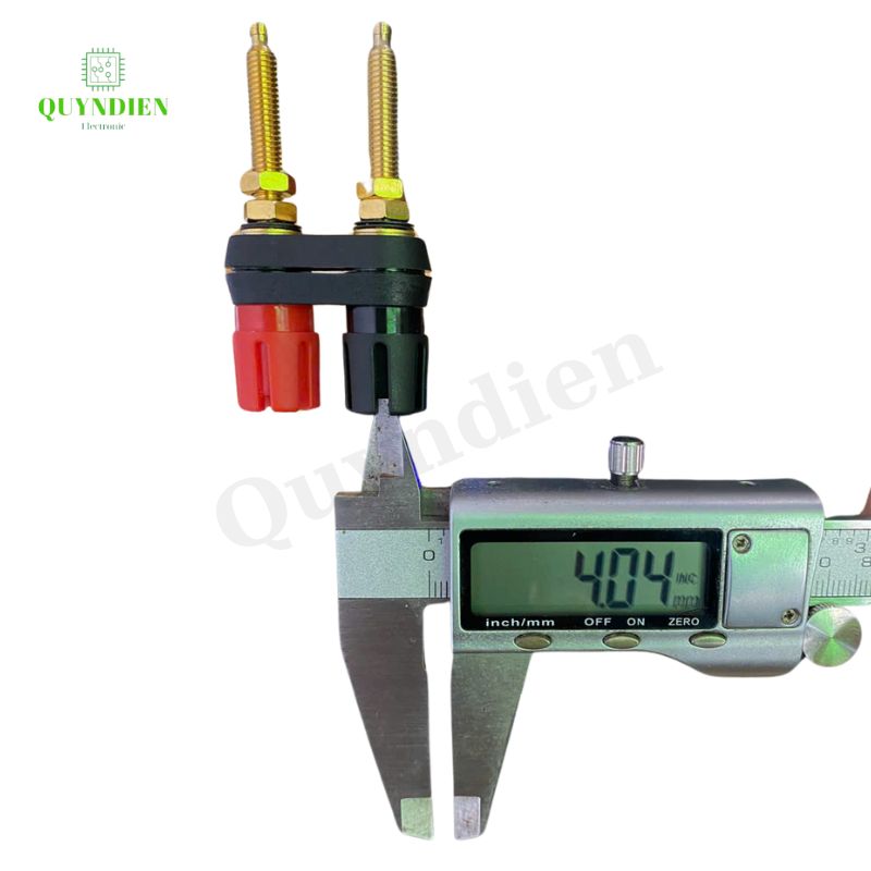 Trạm Loa Ampli Jack Loa Đôi Đỏ Đen M5 Chân Dài