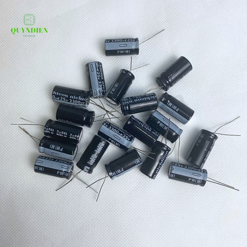 Tụ hóa 3300uf-16v 25v 35v 50v giá bán 1 tụ