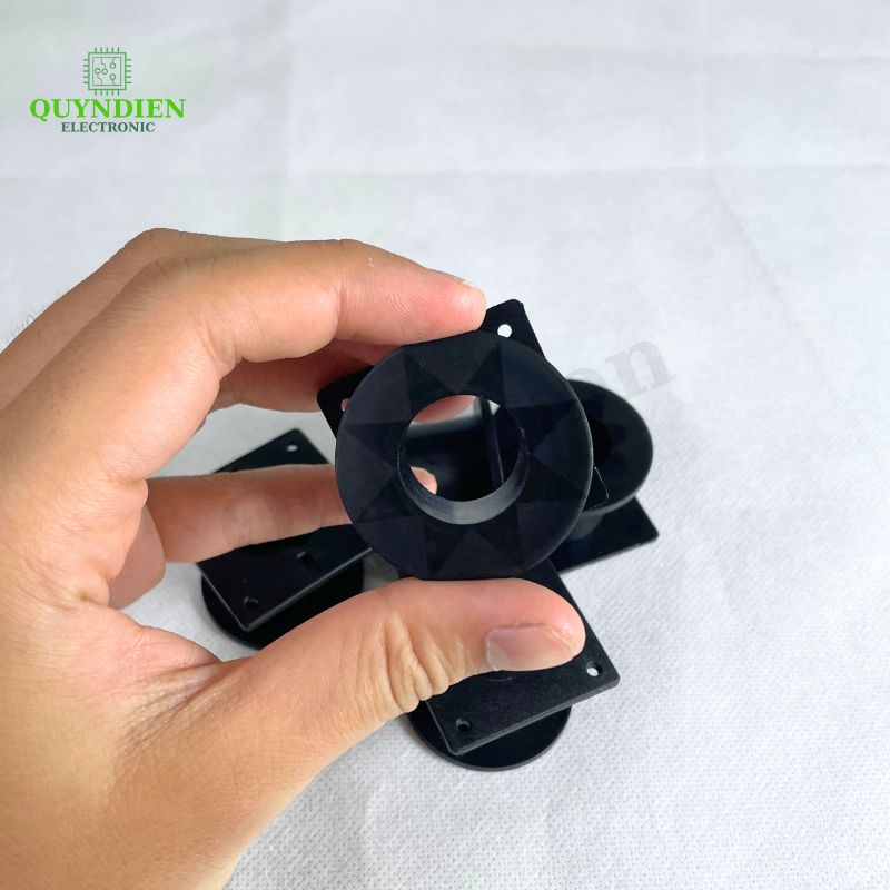 Lõi Khuôn Nhựa Vuông Tròn 30mm Màu Đen