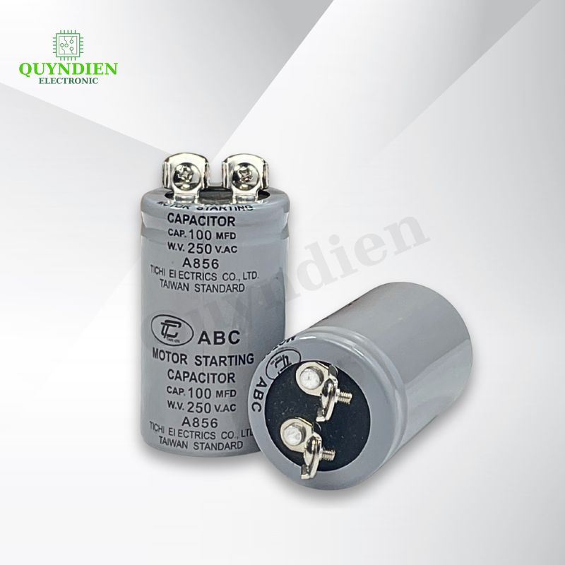 Tụ Đề Khởi Động Motor 100uF 250VAC Tụ Kapa TinhChi ABC
