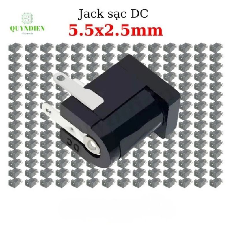 Jack Sạc DC 5.5x2.5mm Loại Chân Cắm