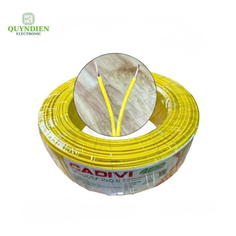 Dây Điện Cadivi Dây Đôi VCmd/LF 2x0.5