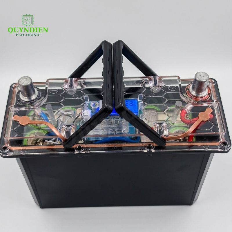 Vỏ Bình Pin 12V 45Ah 12 Cell Pin 33140 32140 Nhựa ABS