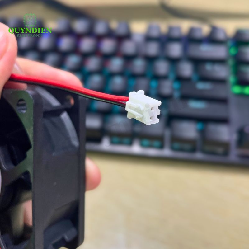 Quạt Tản Nhiệt 12V 6x6x2.5cm 0.3A Không Chổi Than