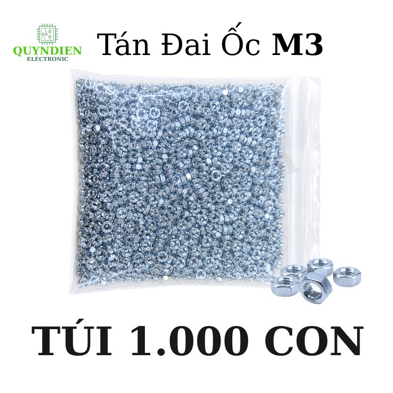 Đai Ốc - Tán Đai Ốc M3
