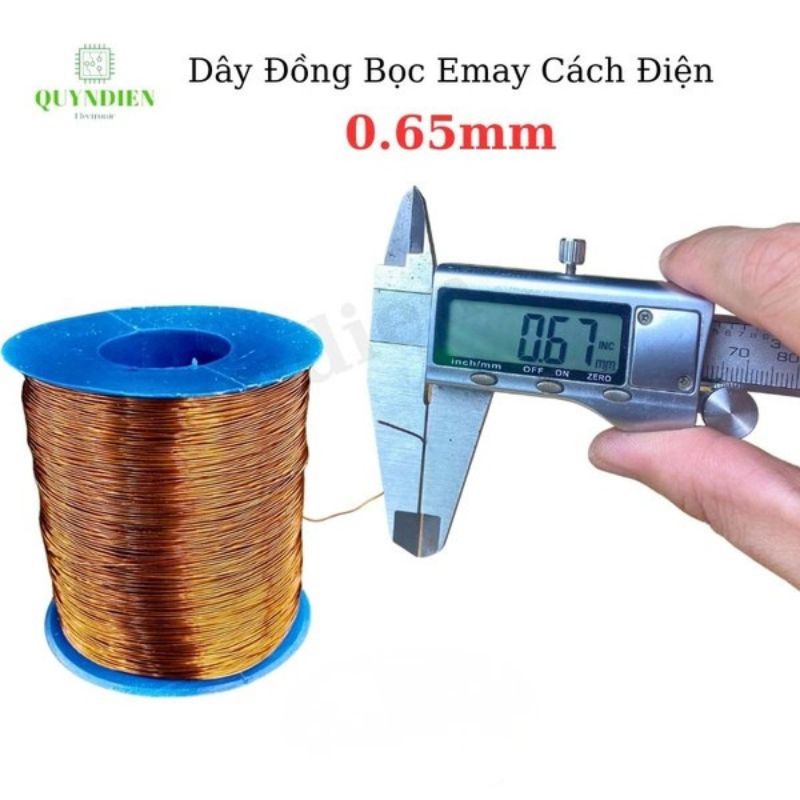 Dây Đồng Tráng Men Bọc Cách Điện - Cuộn 1kg