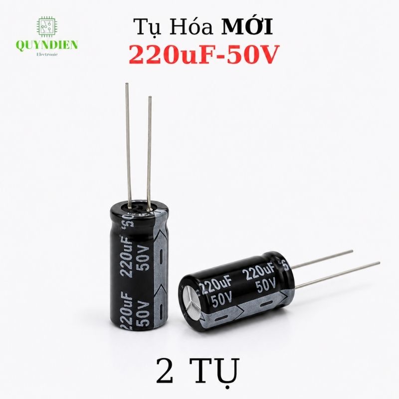 Tụ hóa 220uf - 50v