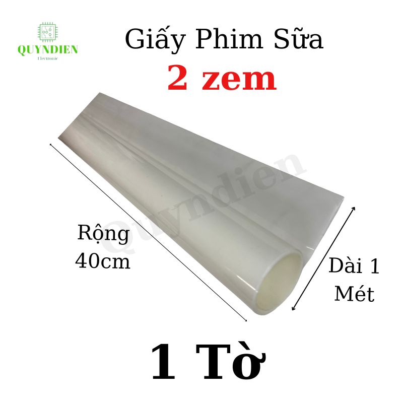 Giấy Phim Sữa Cách Điện Dày 0.2mm