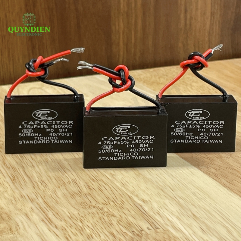 Tụ Đề Kapa 4.75uF ±5% 450VAC Tinh Chi