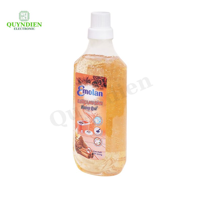 Nước lau sàn Emolan hương QUẾ - 1L