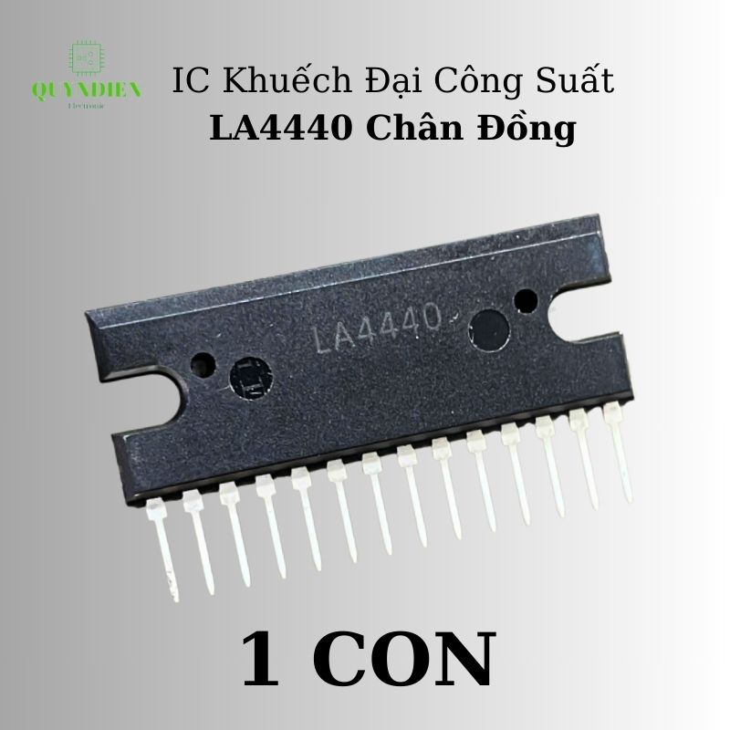 IC LA4440 Khuyếch Đại Công Suất, chân đồng
