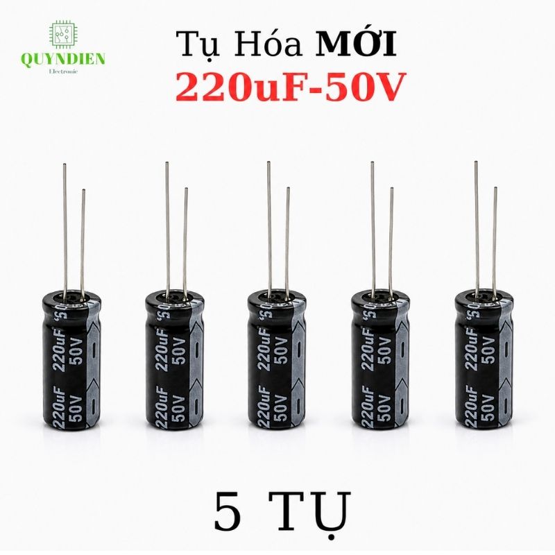Tụ hóa 220uf - 50v