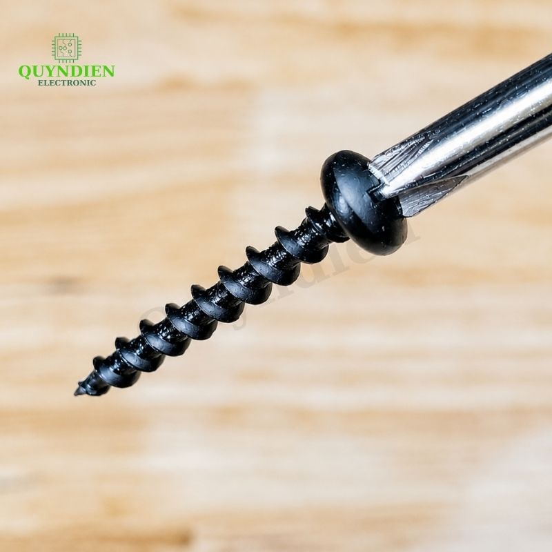 Ốc Vít M4x30mm Taiwan Ren Thưa Nhọn