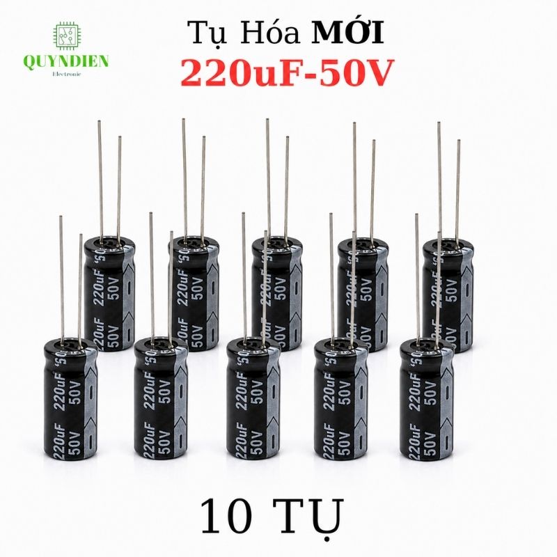 Tụ hóa 220uf - 50v