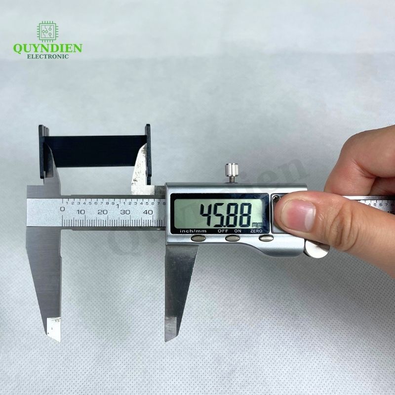 Lõi Nhựa Vuông Dài 50mm Quấn Cuộn Cảm Phân Tần Loa - Màu Đen