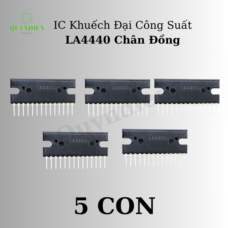 IC LA4440 Khuyếch Đại Công Suất, chân đồng