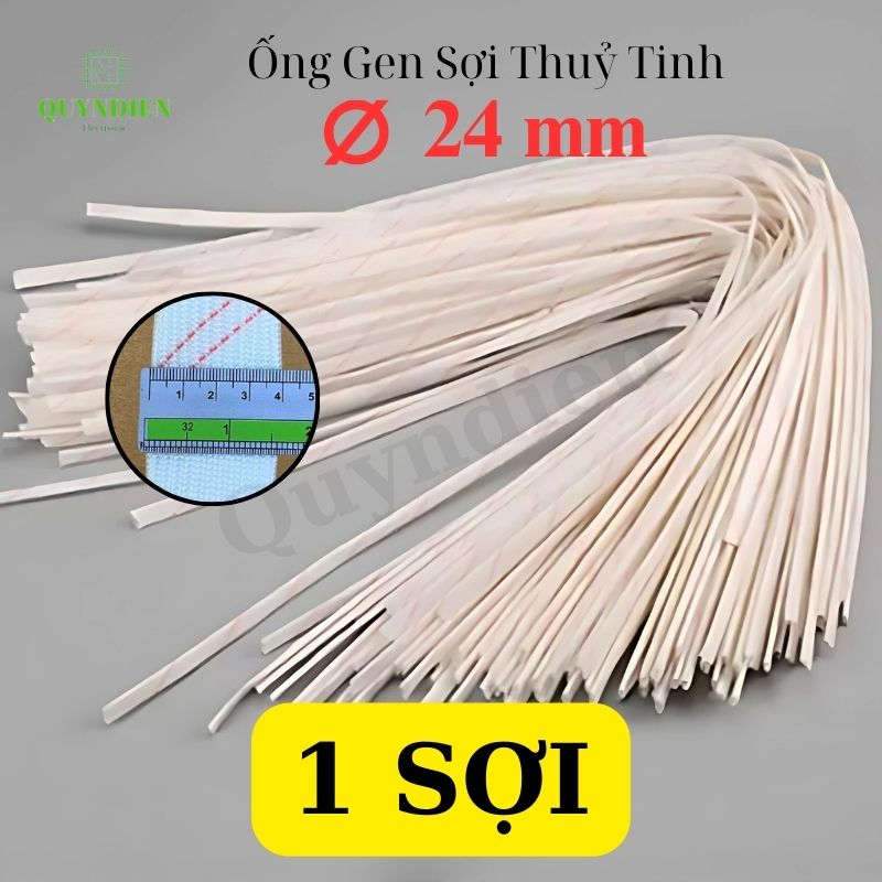 Ống gen cách điện sợi thủy tinh size 24mm