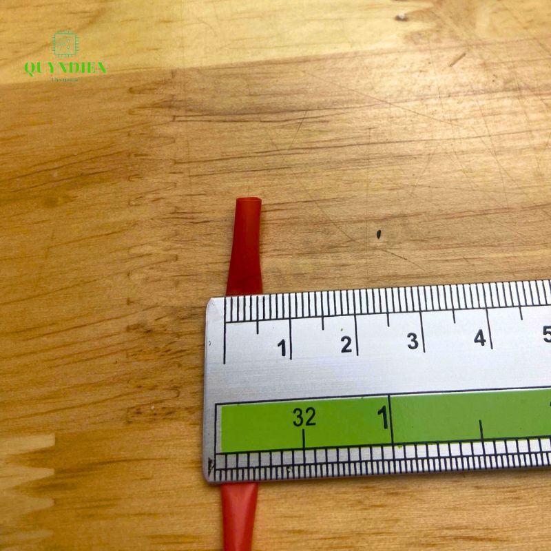 Gen co nhiệt size 3mm màu đỏ