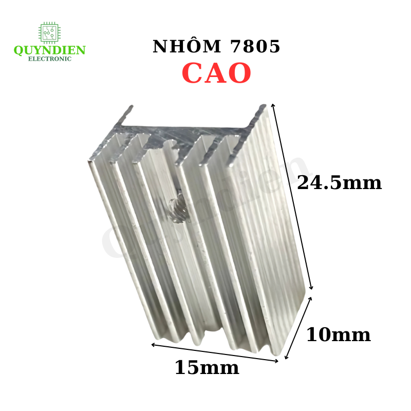Nhôm tản nhiệt 7805 loại đẹp