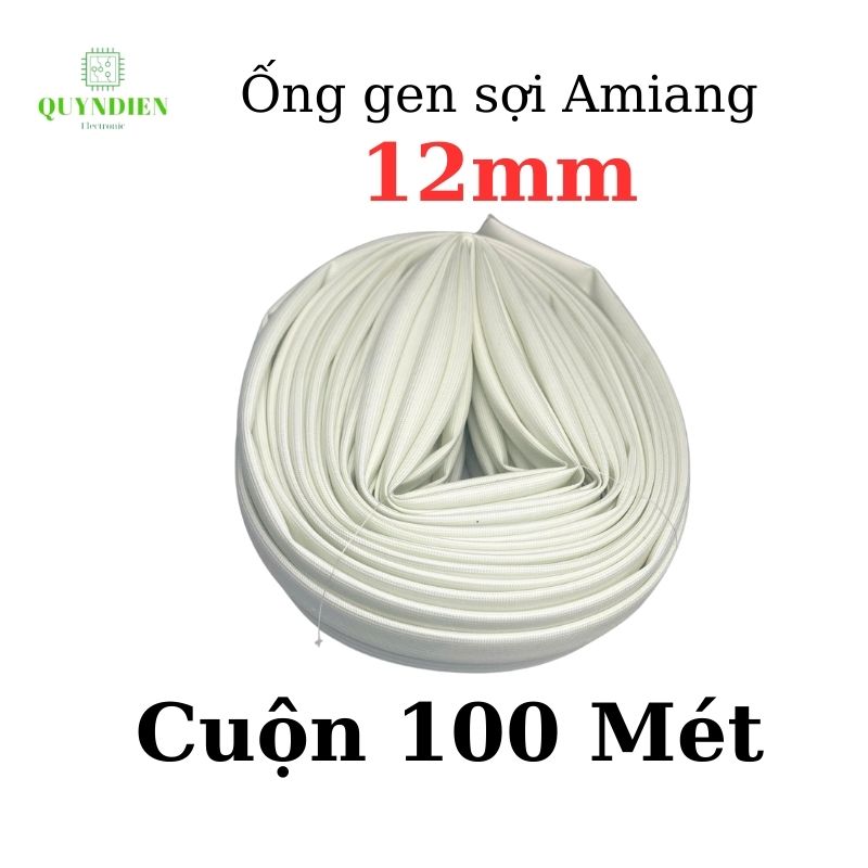 Ống gen sợi thuỷ tinh AMIANG chống cháy size 12mm