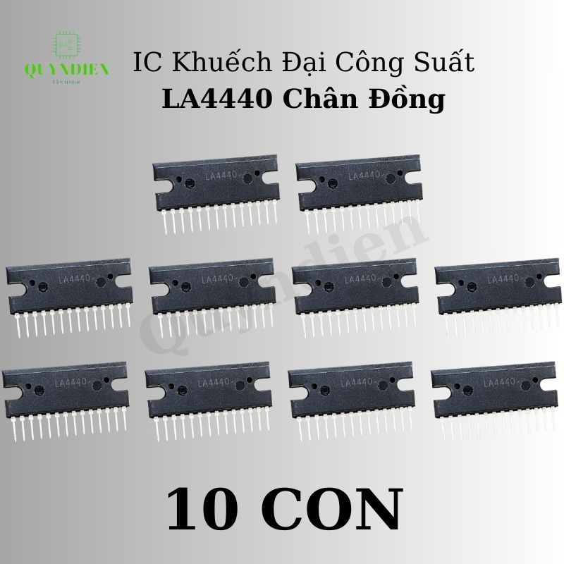 IC LA4440 Khuyếch Đại Công Suất, chân đồng