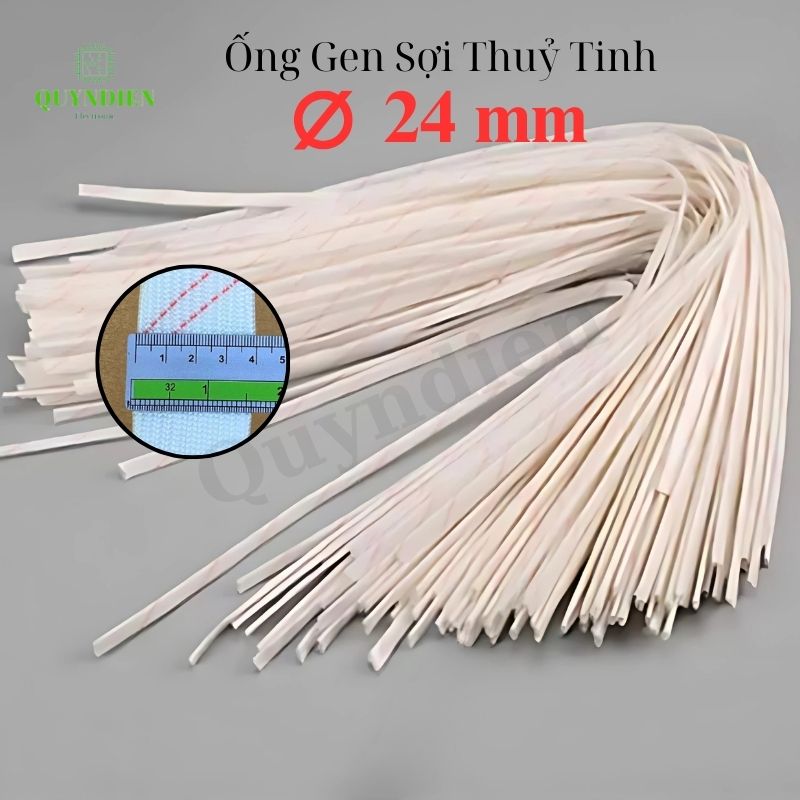 Ống gen cách điện sợi thủy tinh size 24mm