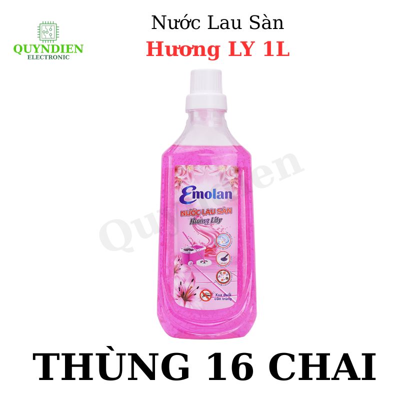 Nước lau sàn Emolan hương LyLy- 1L