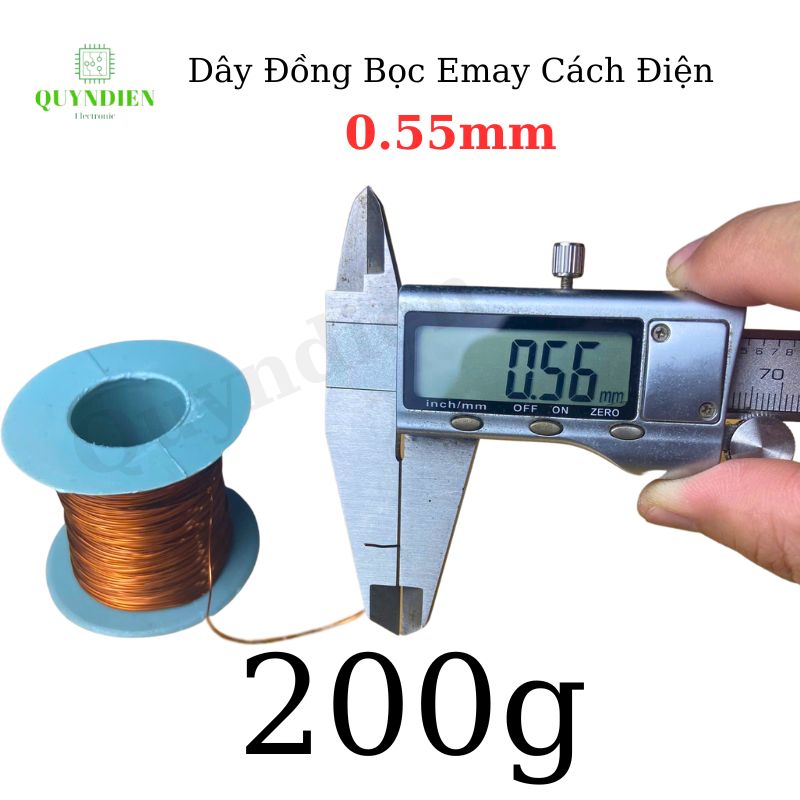 Dây ĐỒNG bọc emay cách điện size 0.55mm