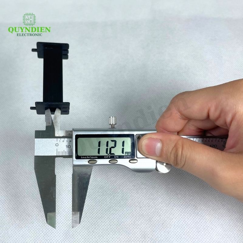 Lõi Nhựa Vuông Dài 50mm Quấn Cuộn Cảm Phân Tần Loa - Màu Đen