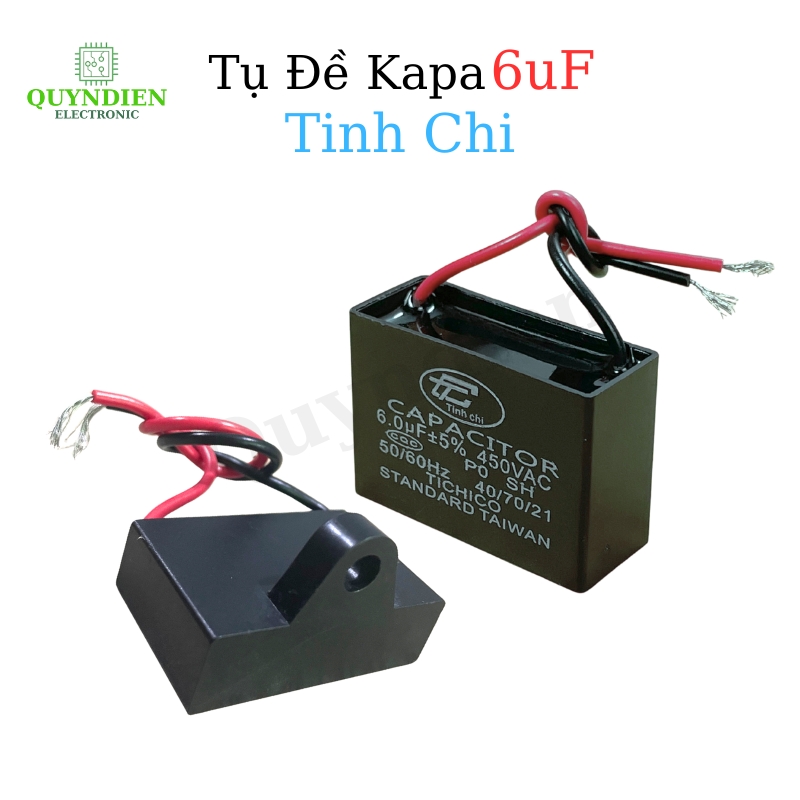 Tụ Đề Kapa 6uF ±5% 450VAC Tinh Chi