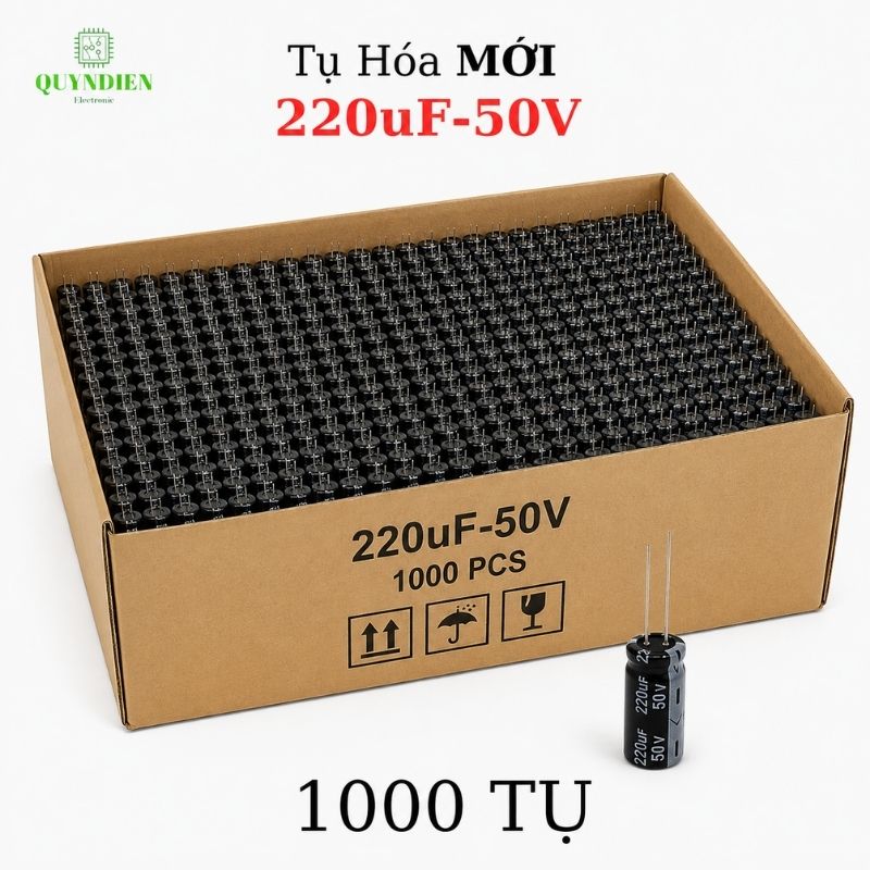 Tụ hóa 220uf - 50v