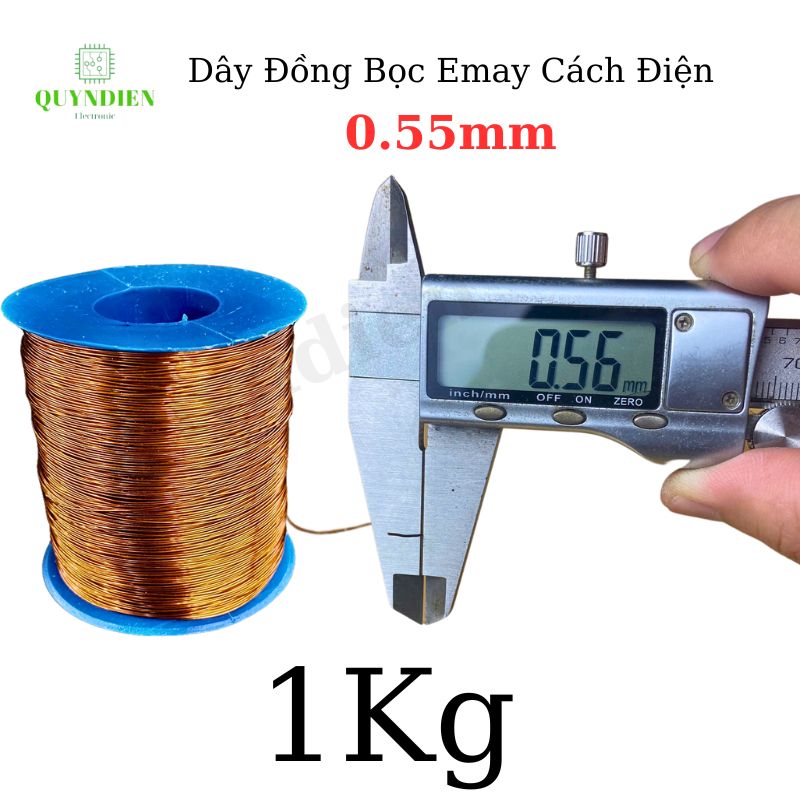 Dây ĐỒNG bọc emay cách điện size 0.55mm