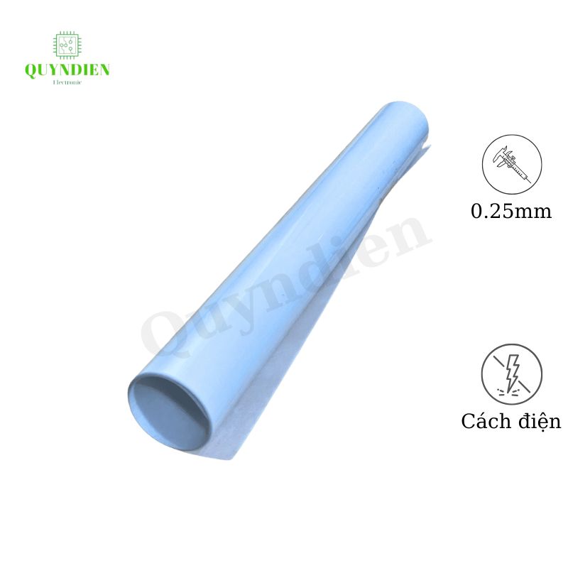 Giấy 2 mặt xù giấy cách điện dày 0.25mm