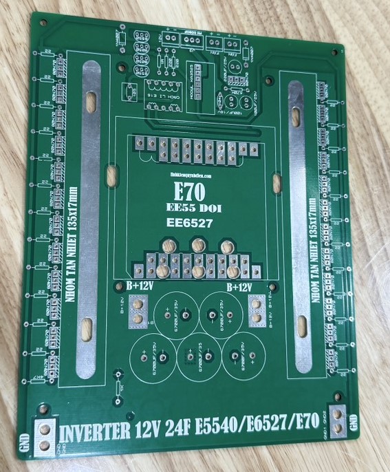 PCB Mạch công suất rời + băm rời IGBT + băm cầu H rời