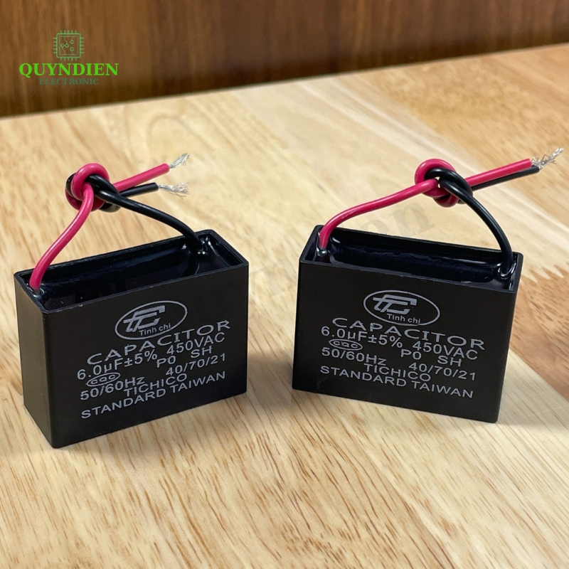 Tụ Đề Kapa 6uF ±5% 450VAC Tinh Chi